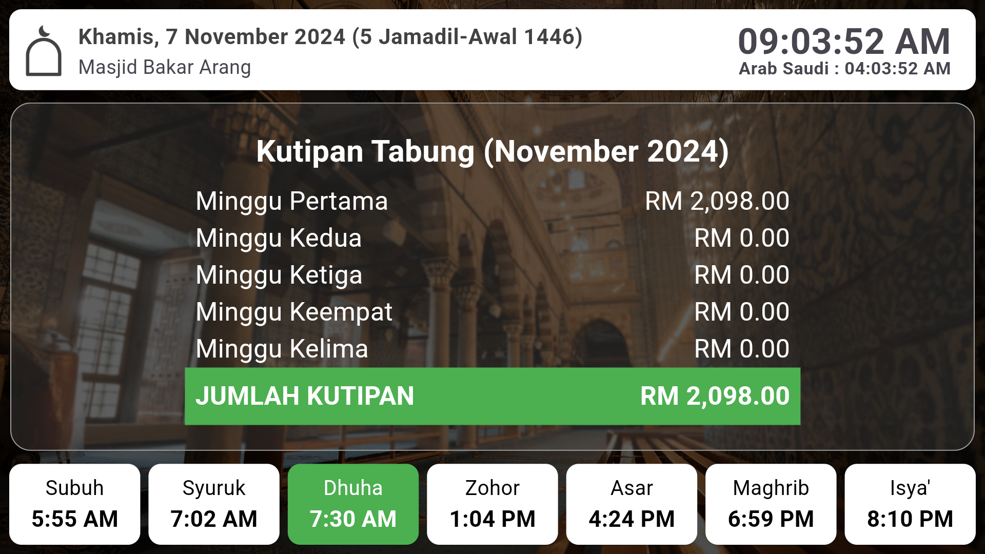 Tabung Masjid4u